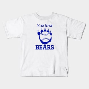 Defunct Yakima Bears Baseball 1990 Kids T-Shirt